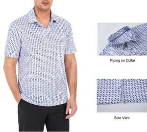 เสื้อโปโล OEM Golf Sportswear สำหรับผู้ชาย เสื้อโปโลระบายอากาศดี รุ่นใหม่ล่าสุด เสื้อโปโลสำหรับฤดูร้อน - Product Image 3