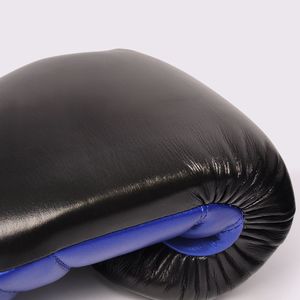 Gants de boxe classiques en cuir de vachette de haute qualité, confortables et personnalisables, à lacets, pour l'entraînement en extérieur – Meilleures ventes - Product Image 3