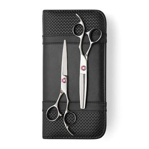 Tijeras para cortar cabello de la mejor calidad, hechas de acero inoxidable de alta calidad, cuchillas afiladas de precisión, diseño ergonómico. - Product Image 5