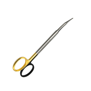 Tijeras Profesionales de Acero Inoxidable Curvas y Afiladas para Barbería, Ligeras, para Diestros, Super Corte, para Peluquería - Product Image 1