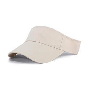 Wholesale Custom Logo Open Crown <b>Sun</b> Visor Cap Adjustable Sports <b>Golf</b> Tennis Visor <b>Hat</b> Breathable Summer Headwear - Product Image 5