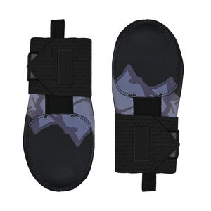 KATBROS INDUSTRIES Baseball Palm Protector Infield <b>Navy</b> Blue Camo Adjustable Strap Durable Woven Fabric Right Handed - Product Image 1
