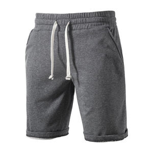 Shorts décontractés pour hommes, personnalisés, confortables, en tricot imprimé, respirants, en toile, avec cordon de serrage, coupe décontractée - Product Image 2