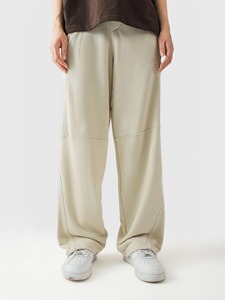 Pantalon Streetwear Oversize Personnalisé en Coton pour Hommes et Femmes, Décontracté, Uni, avec Cordon de Serrage, Léger, Broderie, Vente en Gros - Product Image 4