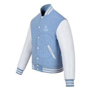 Custom Made Design Eco-Friendly Winter <b>Jacket</b> Lightweight Reasonable Price Leather Sleeves <b>Letterman</b> <b>Jackets</b> - Product Image 3