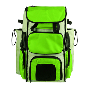 Mochila para Bate de Béisbol Azul Rey y Gris Carbón, Ligera, Impermeable, de Poliéster, Lista para Juego, Personalizada de Fábrica, Muestra Gratis, Nueva Llegada - Product Image 5