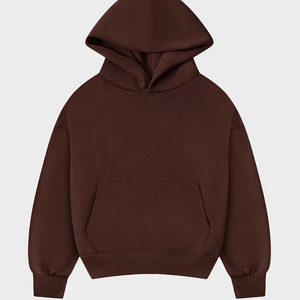 Sudadera con Capucha Extra Grande Unisex Premium, Sudadera con Capucha de Forro Polar Grueso, Corte Regular, Cálida, Informal, para Gimnasio, Invierno, Uso Diario, 100% Algodón - Product Image 5