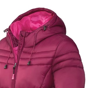 High Quality Women's Hooded Reversible <b>Waterproof</b> Thin <b>Long</b> Shiny Goose Down Puffer <b>Jacket</b> Plus Size Winter - Product Image 3