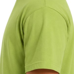 T-shirt vert oversize pour homme, impression de logo personnalisé, coton lourd, streetwear, col rond, manches courtes, coupe décontractée, tee-shirt d'été OEM - Product Image 5