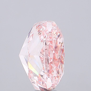 เพชรทรงคุชชั่นสีชมพูสดใส คุณภาพพรีเมียม เพชรเลี้ยงในห้องปฏิบัติการ ได้รับการรับรองจาก IGI เพชรเม็ดเดี่ยว ขัดเงาอย่างดี เหมาะสำหรับทำเครื่องประดับ - Product Image 4