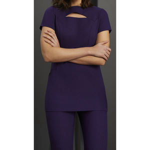 Túnica Suave y Elástica para Mujer, Uniformes para Spa y Salón de Belleza, Uniformes Médicos Estampados, Uniformes Personalizados para Enfermeras, Ropa de Trabajo - Product Image 2