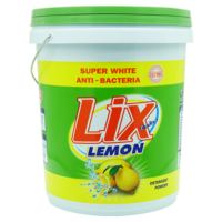 Détergent à lessive en poudre parfumé au citron LIX de grande qualité, prix usine ISO, personnalisable OEM/ODM, choix de lavage populaire