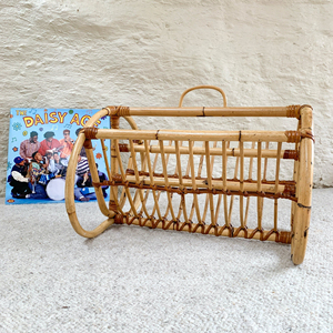 Porta revistas de ratán natural al precio más bajo, soporte para periódicos, accesorios de mesa para el hogar y la oficina - Product Image 6