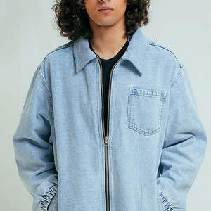 แจ็คเก็ตยีนส์สีน้ำเงินคลาสสิก NESTA SPORTS รุ่น Unisex ทรงสวย ทนทาน เหมาะสำหรับใส่ลำลองทุกวัน สำหรับผู้ซื้อขายส่ง - Product Image 6