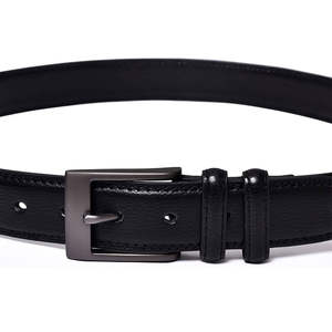 Nouvelle ceinture en cuir personnalisée 2025 pour hommes avec boucle solide, ceinture en cuir souple à boucle ardillon en cuir de vachette, ceintures en cuir pour adultes fabriquées au Pakistan - Product Image 5