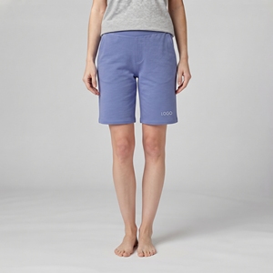 Shorts de sport en coton taille haute pour femme, tricotés, respirants, pour l'été, le yoga, la course à pied, l'entraînement et les loisirs - Product Image 1