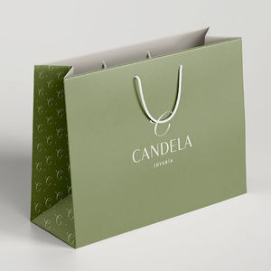 Bolsas de Papel para Compras con Logotipo Personalizado Premium, Embalaje Biodegradable Ecológico para Ropa, Zapatos y Calcetines, Fabricante y Proveedor - Product Image 4