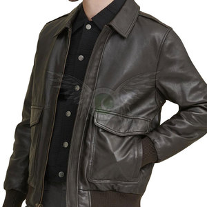 Chaqueta de cuero para hombre de calidad premium, tallas personalizadas, último estilo, chaquetas de cuero de moda para hombre al mejor precio en oferta. - Product Image 5