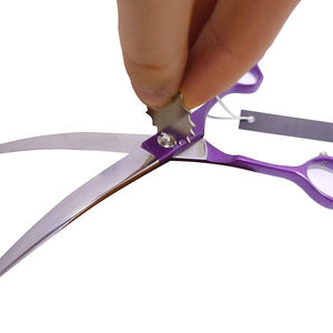 Tijeras Curvas para Mascotas, Tijeras de Acero Inoxidable para el Cuidado del Pelo de Mascotas - Product Image 4