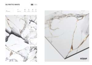 Azulejos de porcelana de lujo con superficie efecto azúcar, tamaño 600x1200, azulejos de gran formato premium para pisos y paredes, para interiores modernos del hogar y comerciales. - Product Image 3