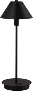 Matte Powder Coated Black Desk <b>Lamp</b> with Metal Cone Shade White Lining UL Listed G9 LED Table Light for Home Office Bedroom - Product Image 3