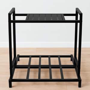 รถเข็นอินเวอร์เตอร์สำหรับกล่องแบตเตอรี่ ฝาครอบตู้สำหรับอินเวอร์เตอร์ UPS รถเข็นแบตเตอรี่แบบท่อสำหรับอินเวอร์เตอร์ UPS รับน้ำหนักได้ถึง 150 กก. - Product Image 4