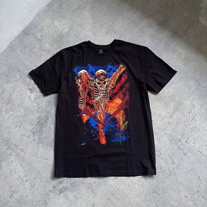 Wholesale Custom Personalized Fashion Custom Big Picture Print Oversized T-Shirt With Digital Print - <b>Tshirt</b> Dtg - Product Image 3