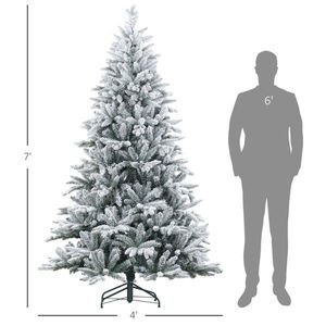 Albero di Natale di Lusso 210cm-300cm Personalizzabile, Abete Artificiale in PET e PVC con Base in Metallo, Stile Premium - Product Image 4