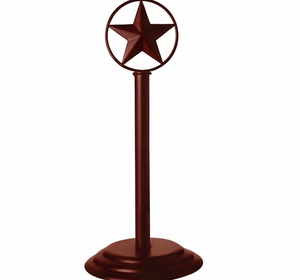 Versatile Iron Star Design Stainless Steel With Circular Base <b>Paper</b> Towel Stand Perfect For <b>Kitchen</b> Office Cafe And Bathroom Use - Product Image 1
