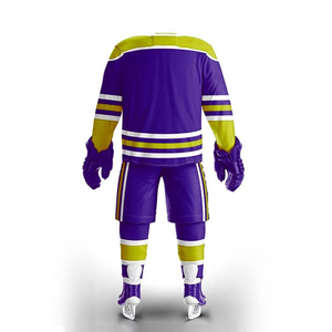 OEM Custom Team Name Ice Hockey Uniform Sportswear <b>Strings</b> Digital Print 100% Polyester Men's Adult Automated - Product Image 4