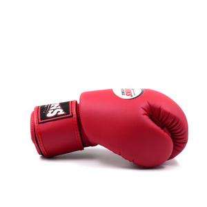 Nuevos Guantes de Boxeo Twins Rojos de Alta Calidad, Cuero Vacuno Genuino, Logotipo Personalizado, Guantes de Boxeo para Sparring y Muay Thai - Product Image 3