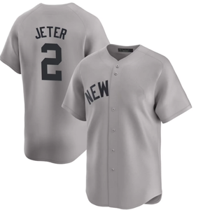 Maillots de baseball alternatifs limités 2026 New York, personnalisables, avec logos noirs brodés et cousus, uniformes sur mesure - Product Image 4