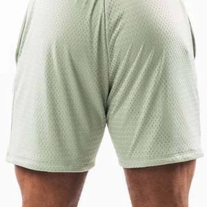 Pantalones Cortos Deportivos para Hombre, de Poliéster Elástico, Doble Capa, Secado Rápido, con Bolsillos, para Verano - Product Image 5