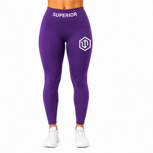 Pantalones Deportivos de Compresión de Alta Elasticidad para Mujer con Costuras Planas Resistentes, Tela Ligera y Tecnología de Control de Humedad - Product Image 1