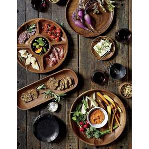 Platos para servir, plato para servir chapado en oro, platos para servir de melamina, platos para servir japoneses, platos para servir de chef, platos para servir de lujo - Product Image 4