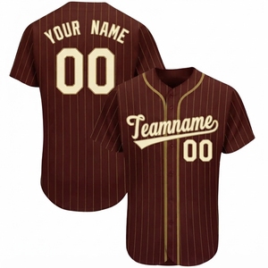 Maillots de baseball personnalisés en sublimation en gros – Maillots de baseball confortables, performants et élégants - Product Image 1