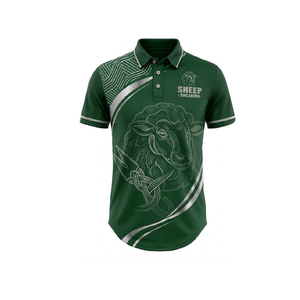 Polo de haute qualité pour la tonte des moutons, à manches longues, sublimé, en tissu respirant et anti-humidité, uniforme de travail agricole - Product Image 6