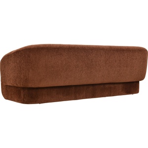 Modern Brown Fabric 3 Seater <b>Sofa</b> Luxury Barrel Back Triple Seat Couch Chunky Upholstered Living Room Settee for <b>Hotel</b> Project - Product Image 3
