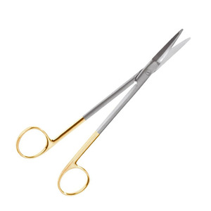 Tijeras de Cirugía Plástica Gorney Freeman de Alta Calidad, 20.0 cm, Rectas, Dentadas, de Acero Inoxidable Alemán TC - Product Image 6