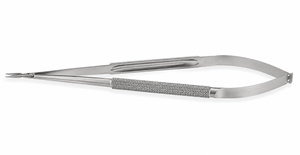 Portaagujas Delicado de Grado Industrial Barraquer, 18 cm, Recto, TC, Mordazas Cruzadas Dentadas, Mango con Bloqueo, Plateado, Uso Quirúrgico, Acero Inoxidable - Product Image 2