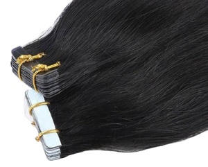 Extensiones de cinta de pelo de color natural indio - Product Image 6