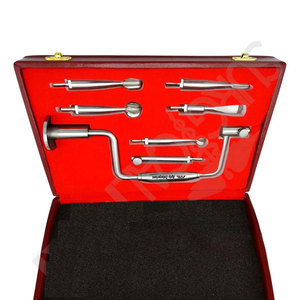 Hudson Brace <b>Hand</b> <b>Drill</b> Set Orthopedic Surgical Instruments Professional Bone Drilling System with Free Wooden Mahersi Base - Product Image 6