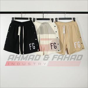 กางเกงขาสั้น Urban Clothing FG รุ่นบาสเก็ตบอล กางเกงขาสั้นฤดูร้อนผ้าฝ้าย กางเกงคาร์โก้ กางเกงวอร์มผู้ชาย ชุดวอร์ม Ahmad & Fahad Industry - Product Image 4