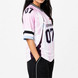 New Design Fully Custom Polyester Jersey with Short Sleeves Hot Selling High Quality American Football Jersey For <b>Sale</b> - Product Image 6