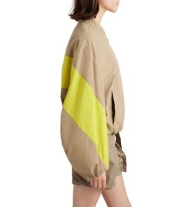 Forro personalizado nuevo estilo bloque de color rompevientos mujeres recortadas chaqueta Hip Hop al por mayor de las mujeres ligeras de verano desgaste chaqueta - Product Image 5