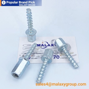 MALAXY Vis autotaraudeuse à béton avec filetage intérieur pour tige de suspension de 3/8 "<span class=keywords><strong>Boulon</strong></span> d'ancrage à béton fileté <span class=keywords><strong>femelle</strong></span> - Product Image 5