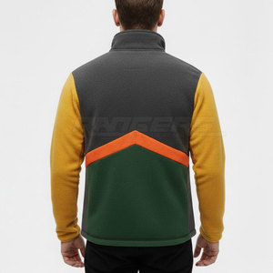 Veste polaire au design classique, matière douce, coupe confortable, idéale pour une utilisation décontractée et en plein air, veste polaire d'hiver - Product Image 3
