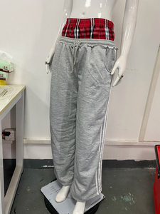 Conjunto de Dos Piezas para Mujer, Diseño ODM, Felpa Ecológica, Transpirable, Holgado, Pantalón de Doble Cintura, Moda Otoñal, Casual, Deportivo, Oficina, Pantalón Largo - Product Image 4