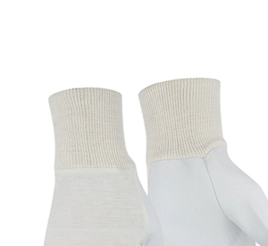 Gants de sécurité HOLY SIGNS INTERNATIONAL certifiés EN420 HSI-0018 en cuir grainé durable avec poignet élastique, résistants au feu - Product Image 2