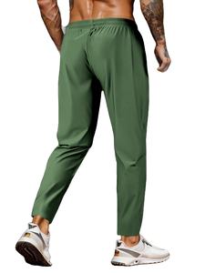 Custom Workout Fitness Pantalones de chándal Running Slim Fit Gym Logo Cintura elástica Liso Pantalones de chándal para hombre - Product Image 2